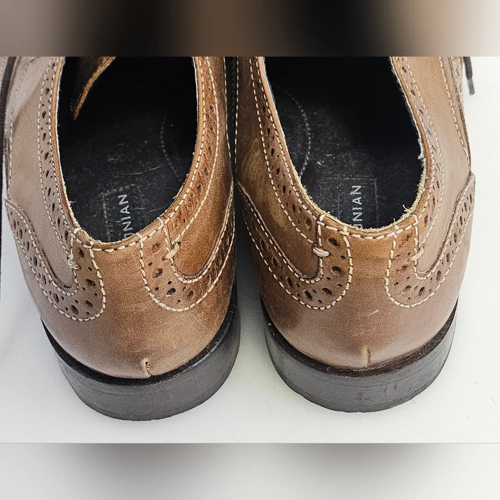 Bostonian Brogues Wingtip Dress Shoes Mens 11.5M Brown‎ Leather 16326 26028176